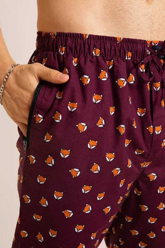 fox-wine-pyjama