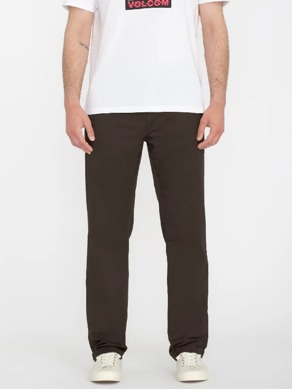 Pantalón Frickin Modern Stretch Chino - DARK BROWN