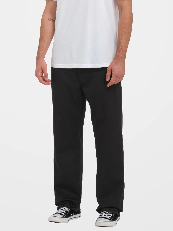 Pantalón Frickin Regular Stretch Chino - BLACK