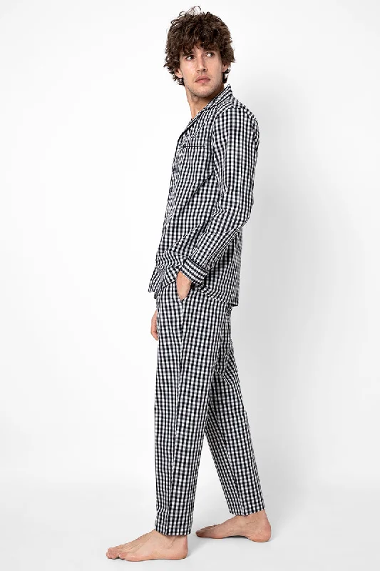 gingham-check-black-white-night-suit