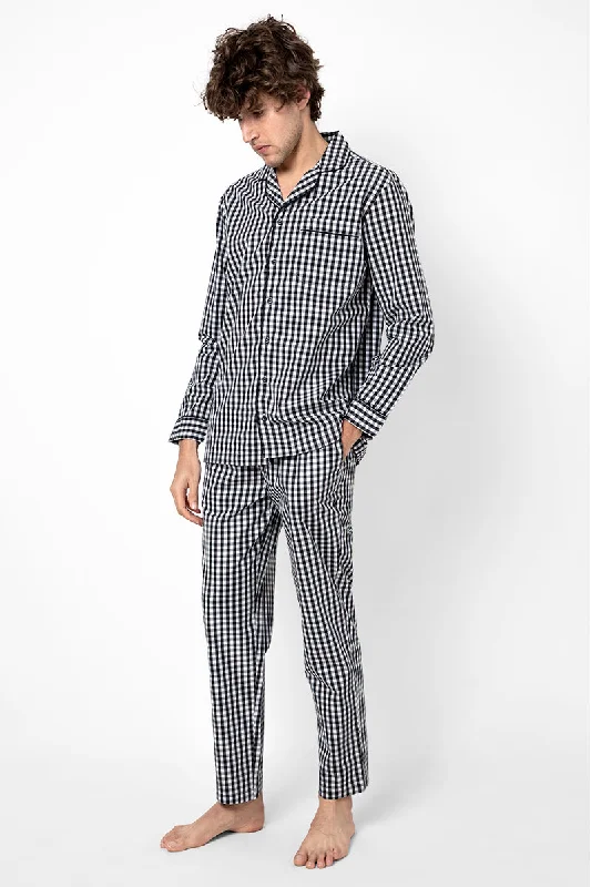 gingham-check-black-white-night-suit