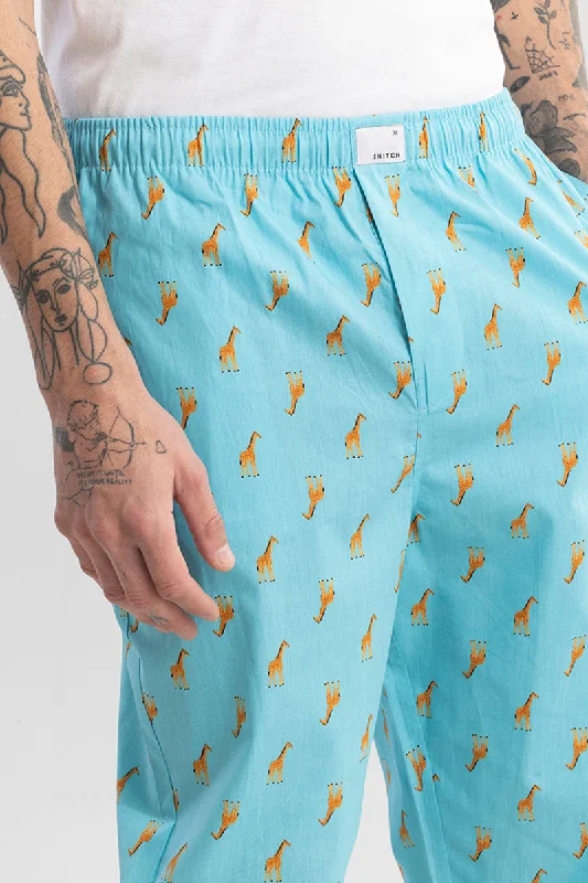 giraffe-print-blue-pyjama