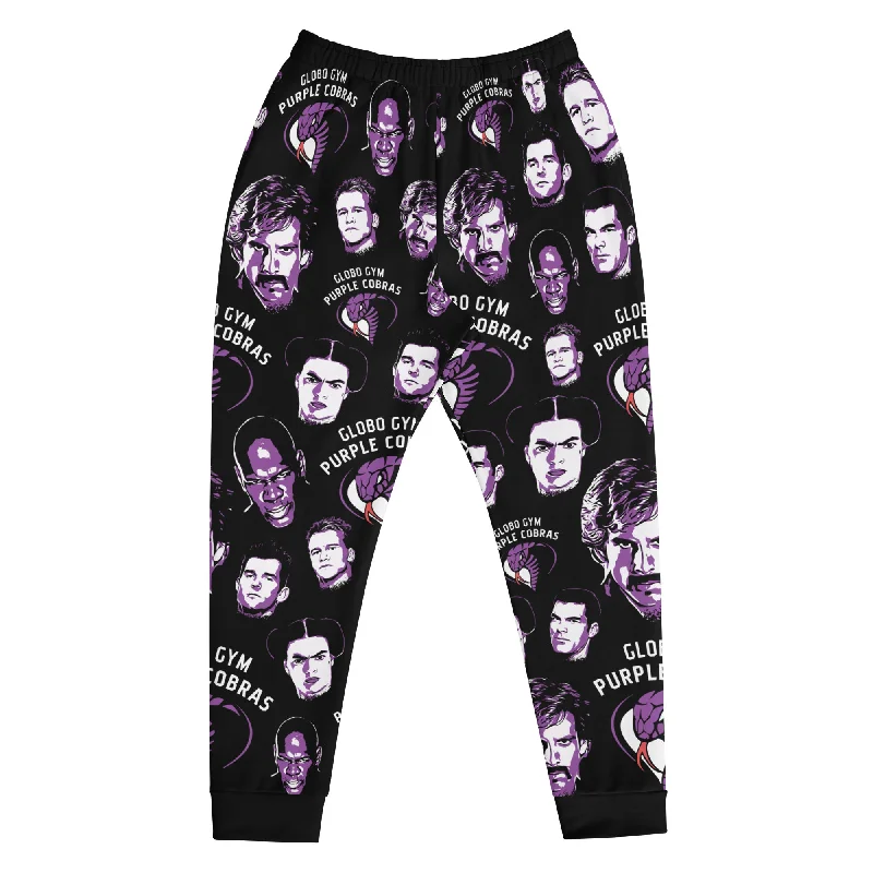 Globo Gym Purple Cobras - Pajama Lounge Pants