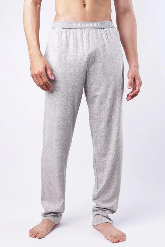 Heather Grey Jacquard Pajama