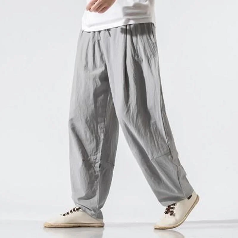 mens-solid-linen-loose-pants-63862116y