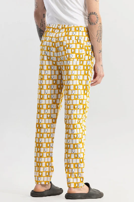 penguin-print-yellow-pyjama