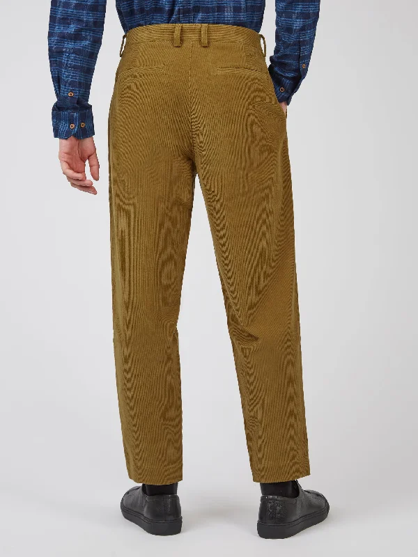 relaxed-fit-tapered-corduroy-trouser-bronze