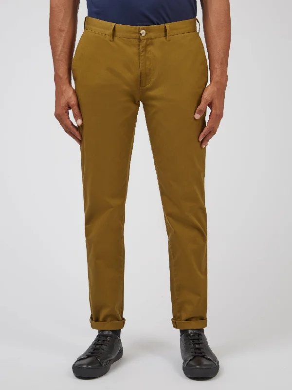 Signature Slim Stretch Chino Pant - Bronze