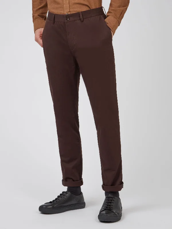 Signature Slim Stretch Chino Pant - Peat