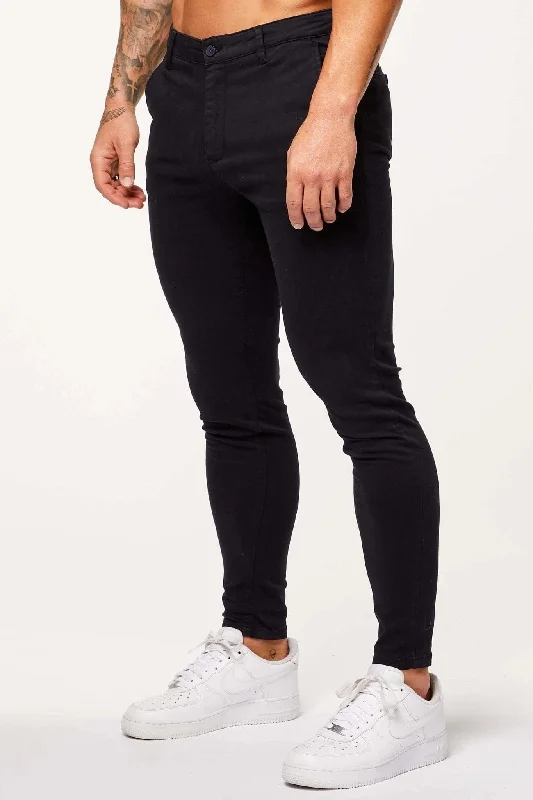 SPRAY-ON STRETCH CHINO - DARK NAVY