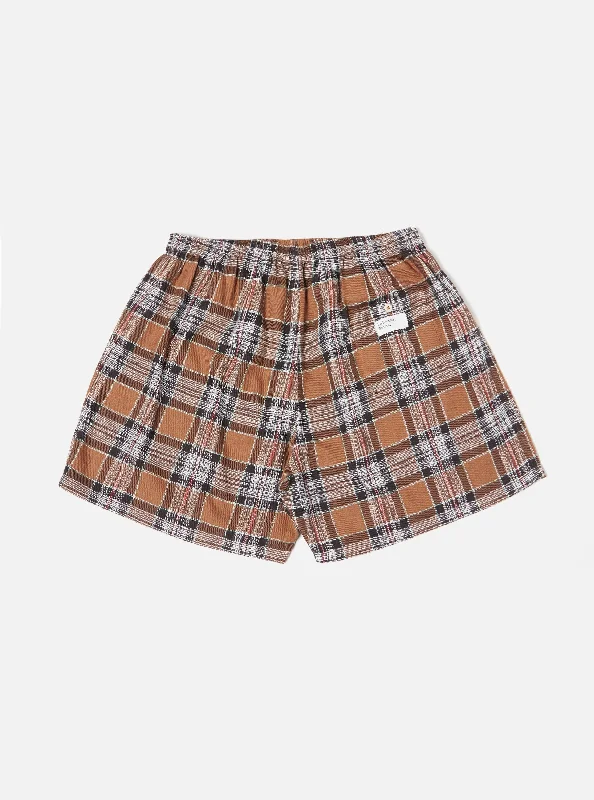 universal-works-boxer-short-in-brown-ikat-twill-check