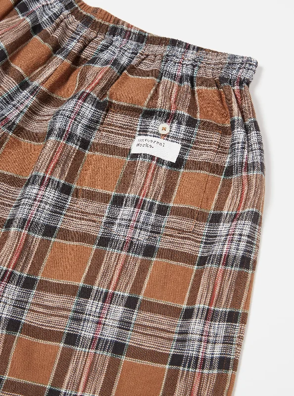 universal-works-boxer-short-in-brown-ikat-twill-check