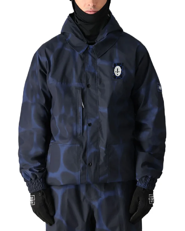 686 Mens Dojo Jacket Blue Airbrush 2025