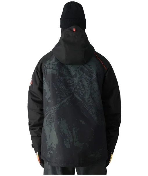 686 Men's Geo Insulated Jacket - Iron Maiden Trooper Black 2024