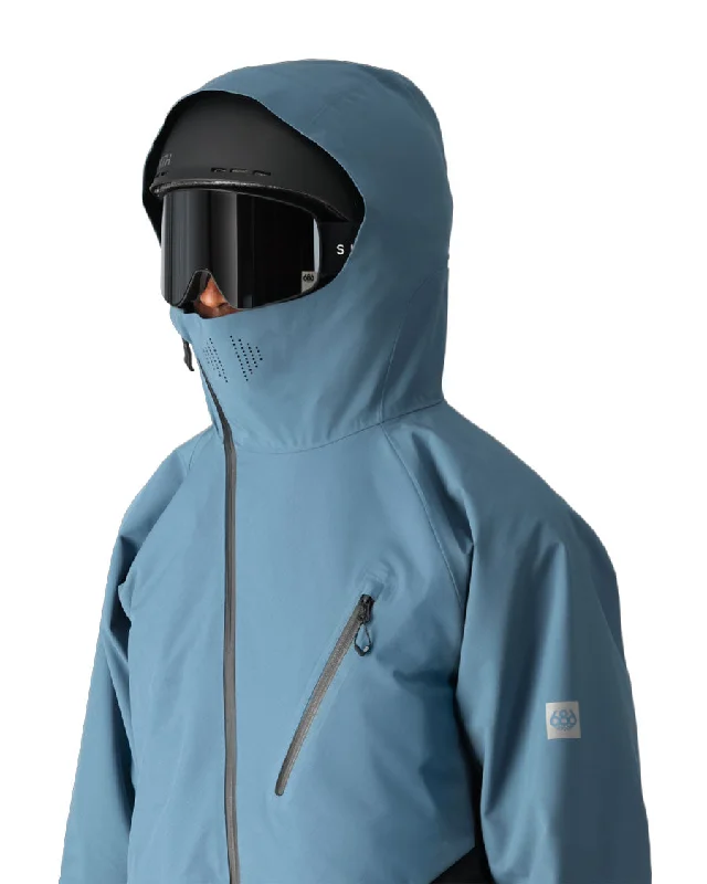 686 Men's Hydra Thermagraph Jacket Stellar Blue Colorblock 2025