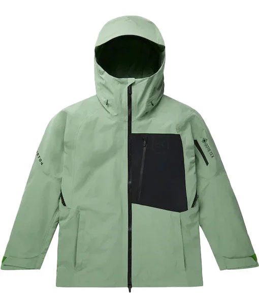 Burton Men's [ak] Cyclic Gore-Tex 2L Jacket Hedge Green/Black 2024