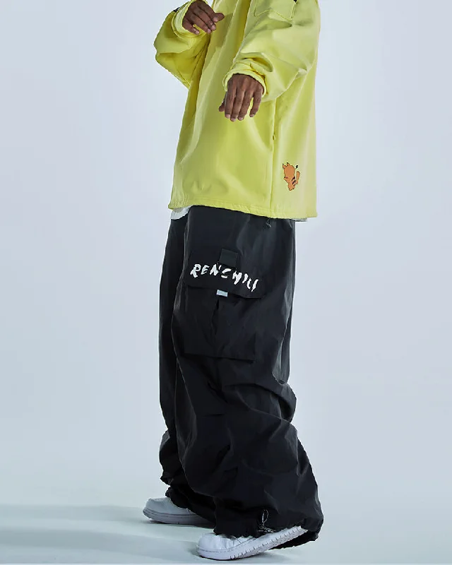 Ski Wear Unisex Thick Baggy Snow Pants