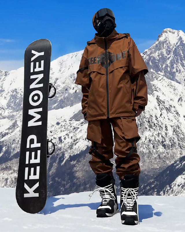 Ski Wear Snow Gear Unisex Snow Jacket&Pants Suit