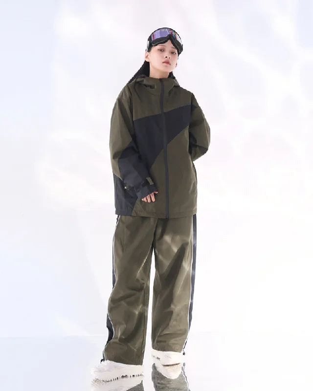 Ski Wear Snow Outfits Unisex Ski Jacket&Pants Suit