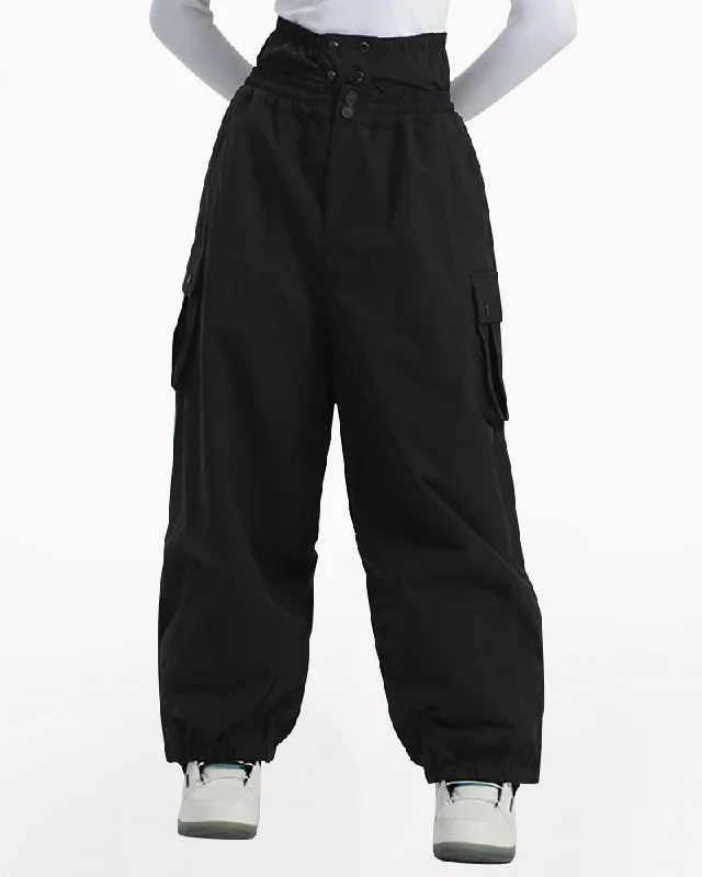 Ski Wear Snowboard Gear Baggy Cargo Unisex Snow Pants