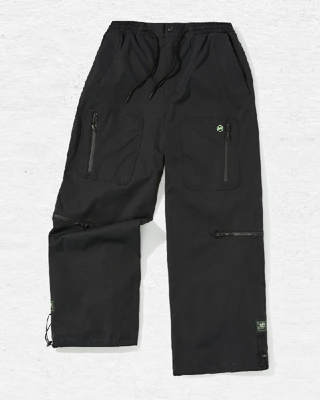 Ski Wear Snowboard Unisex Zip Baggy Snow Pants