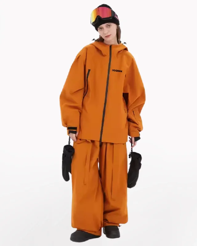 Ski Wear Snowboarding Unisex 3L Windproof Snow Suit