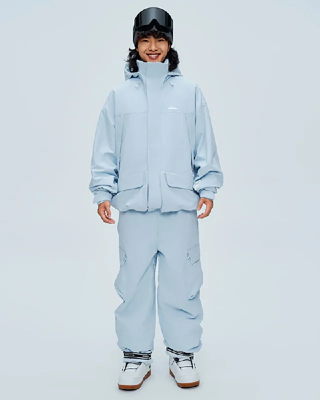 Ski Wear Unisex Snowboarding Ski Jacket&Pants Suit