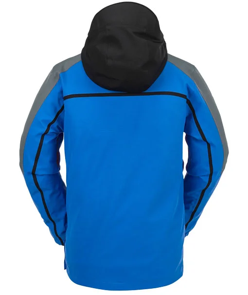 Volcom Men's Brighton Pullover Jacket Electric Blue 2024