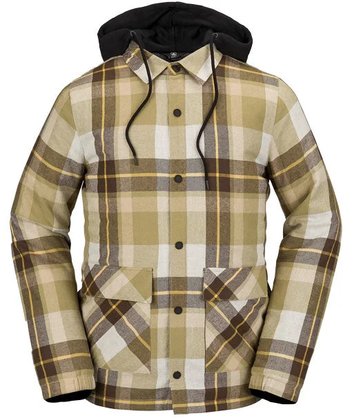 Volcom Men's Ins Riding Flannel Khakiest 2024