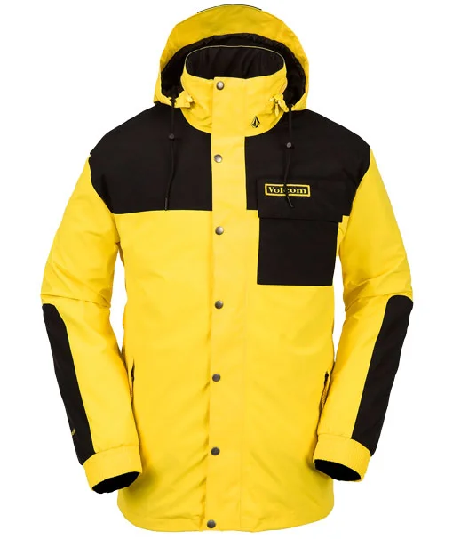 Volcom Men's Longo Gore-Tex Jacket Bright Yellow 2024