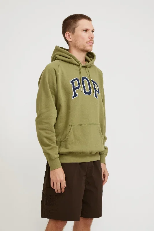 Arch Hooded Sweat Loden Green