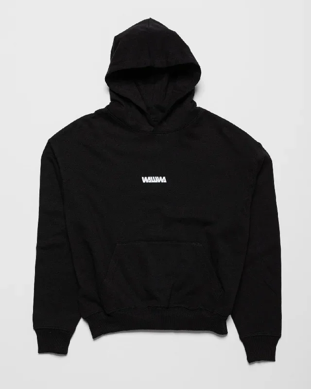 Basic Logo Hoody - Black