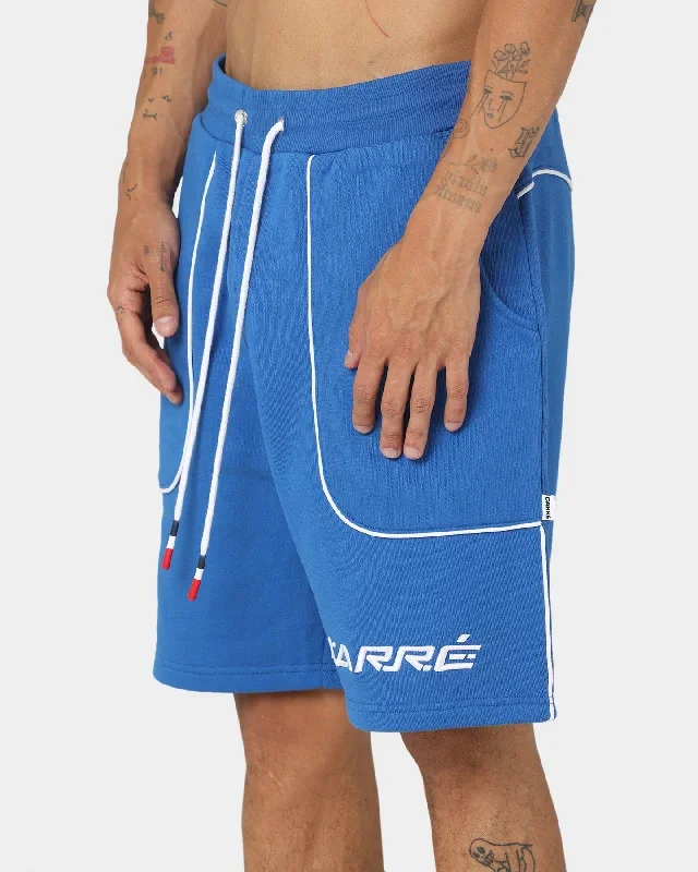 carre-ange-track-shorts-blue