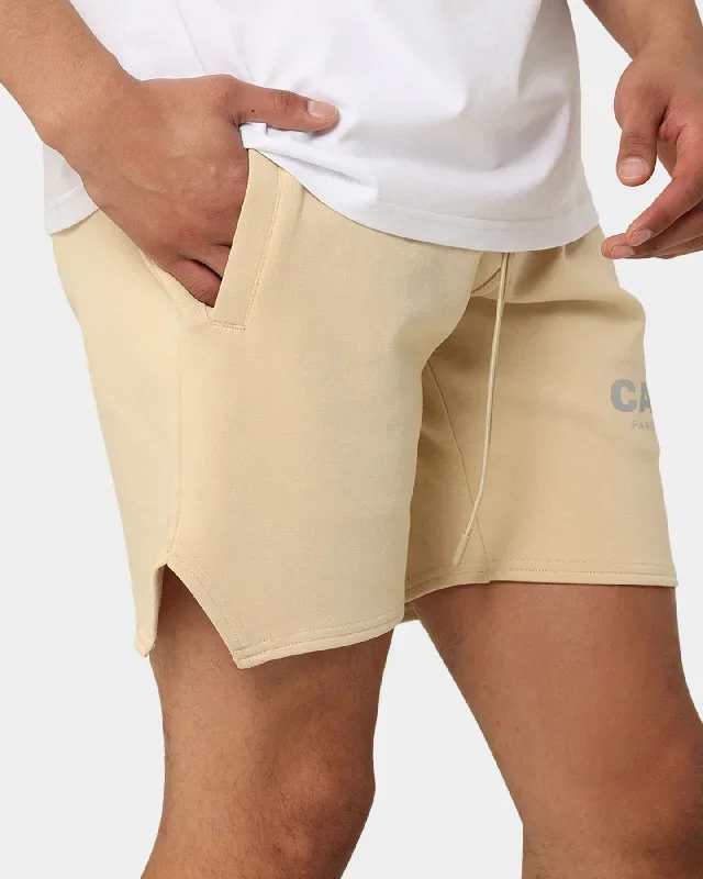 carre-premium-motion-sweat-shorts-cappuccino-grey