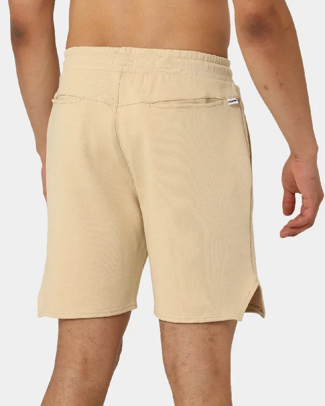 carre-premium-motion-sweat-shorts-cappuccino-grey