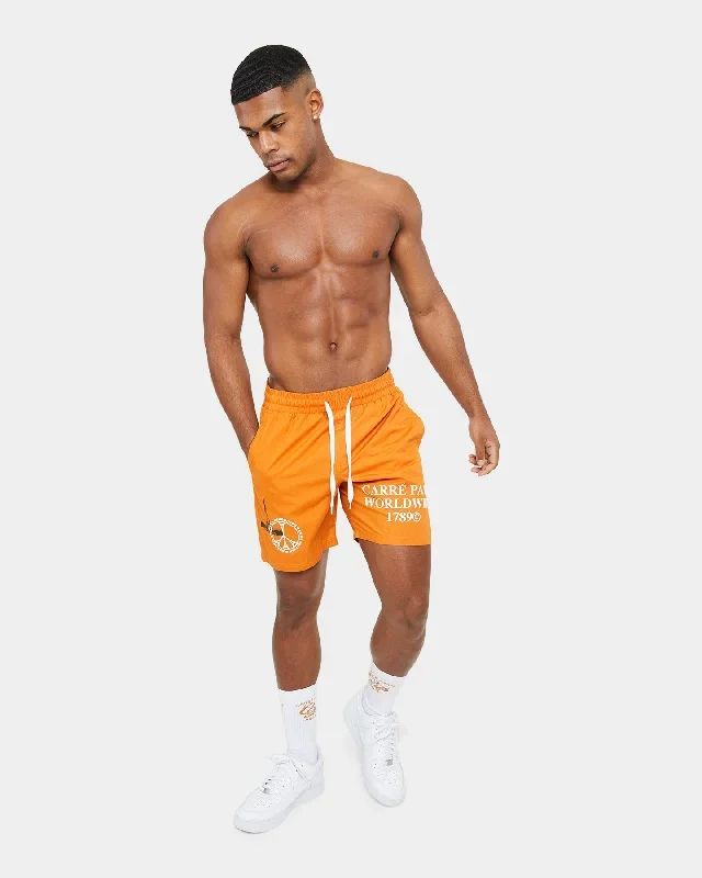 carre-worldwide-slide-shorts-burnt-orange