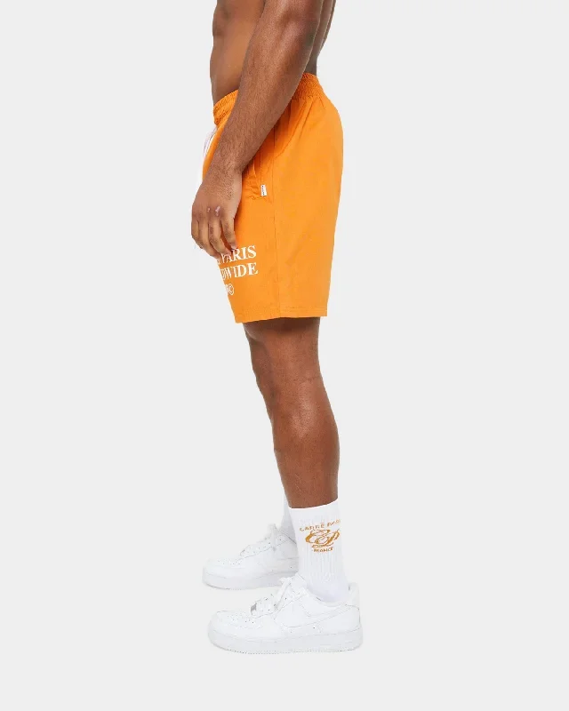 carre-worldwide-slide-shorts-burnt-orange