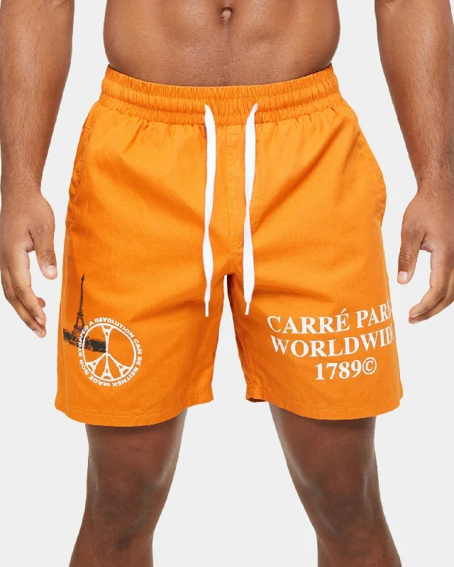 carre-worldwide-slide-shorts-burnt-orange