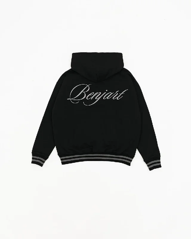 cursive-hoodie-black