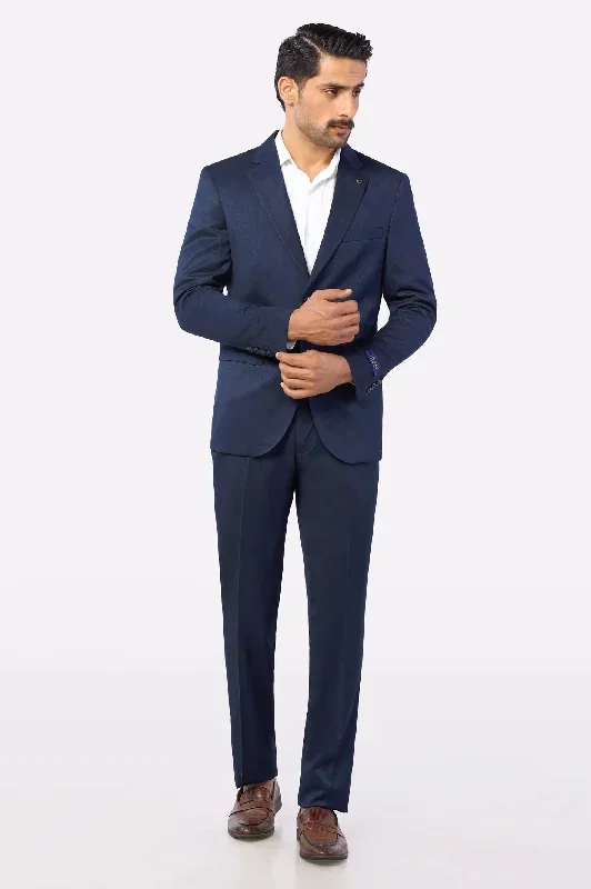 Navy Blue Formal 2PC Suit