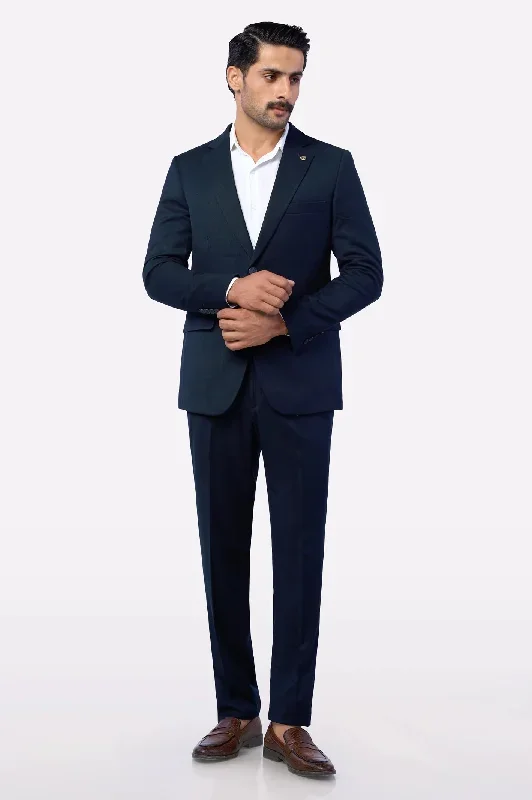 Navy Blue Formal 2PC Suit