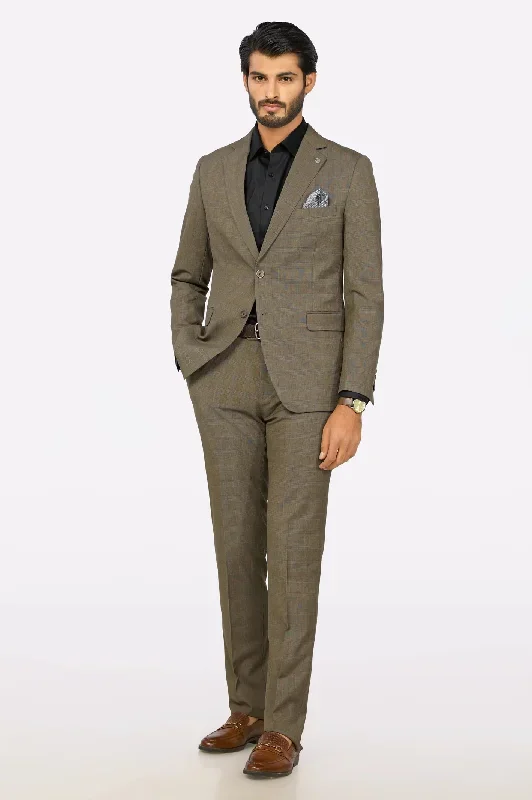 Brown Formal 2PC Suiting