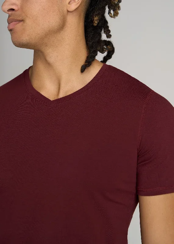 essential-slim-fit-tall-v-mens-tee-garnet-red