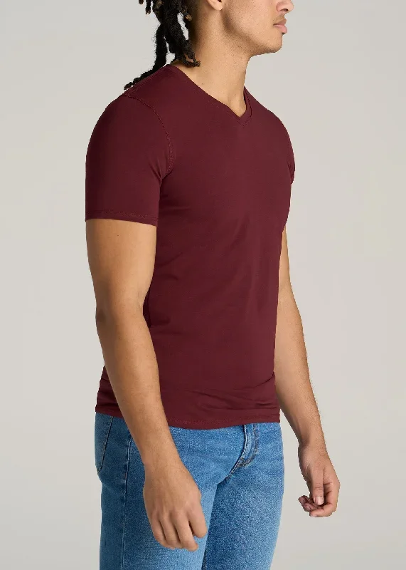 essential-slim-fit-tall-v-mens-tee-garnet-red