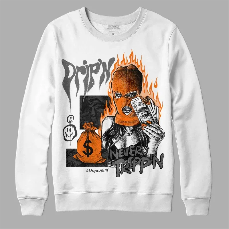 Fear Pack 3s DopeSkill Sweatshirt Drip'n Never Tripp'n Graphic