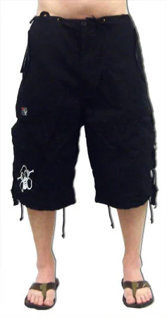 Ghast Cargo Shorts (Black)