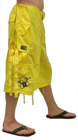 ghast-cargo-shorts-yellow