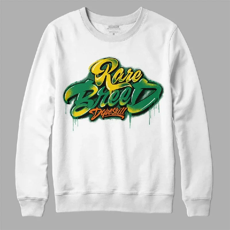 Green Collection DopeSkill Sweatshirt Rare Breed Type Graphic