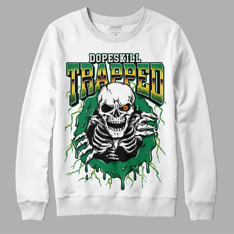 Green Collection DopeSkill Sweatshirt Trapped Halloween Graphic