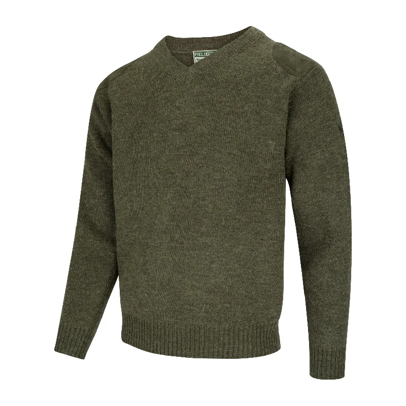 Hoggs Of Fife Melrose V-Neck Hunting Pullover